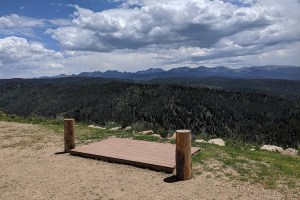 vista of Arapaho National Forest